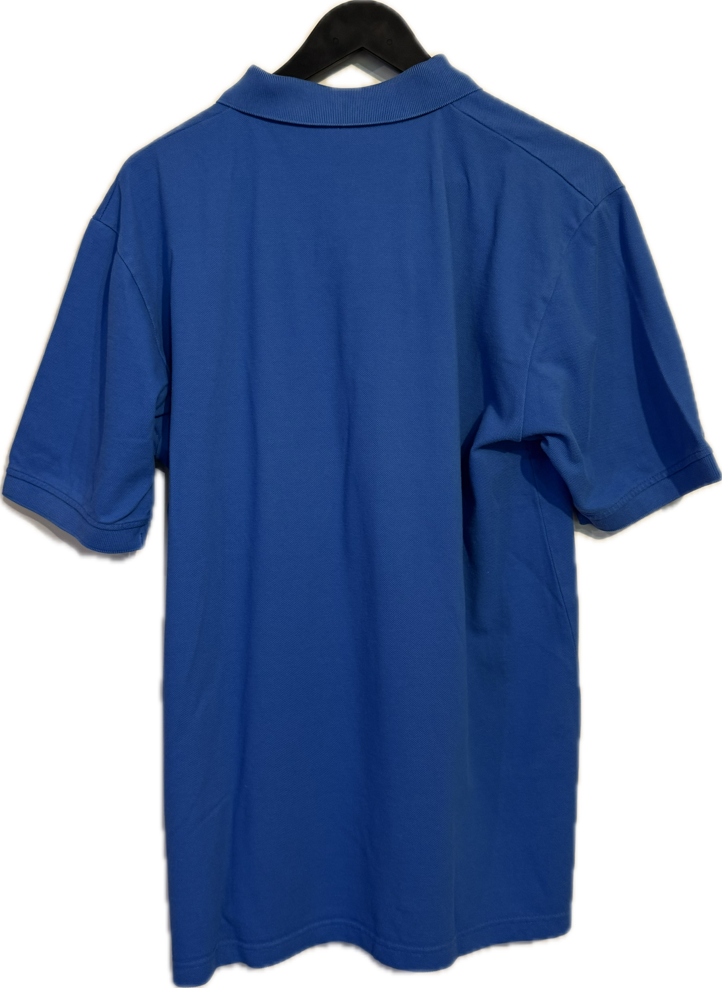 Trigema Poloshirt blau in Größe L Unisex