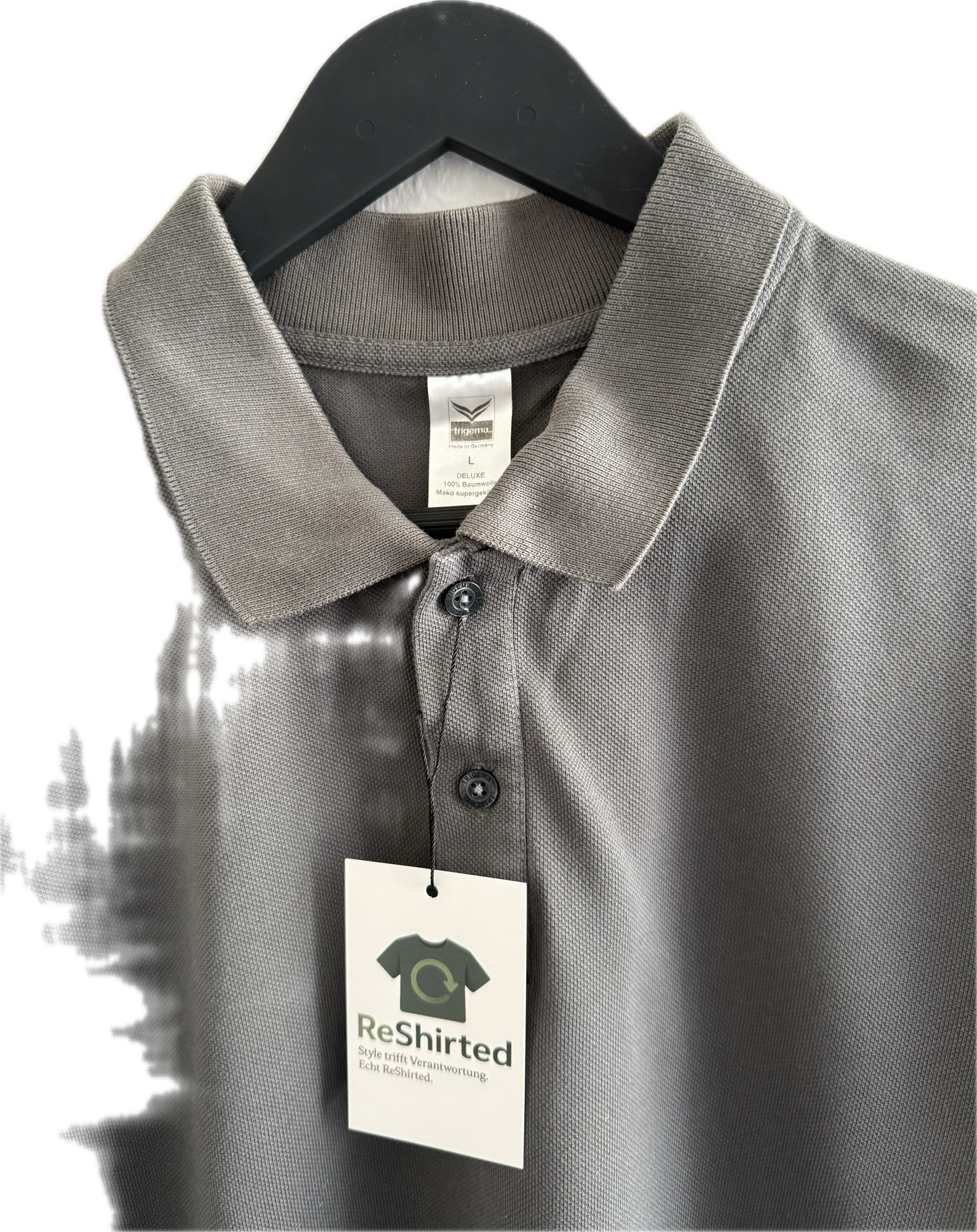 Trigema Poloshirt L Unisex