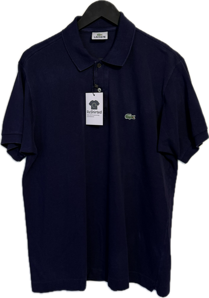 Lacoste Polohemd – Navy | Größe 4 (M) | Herren Kurzarm | 100 % Baumwolle