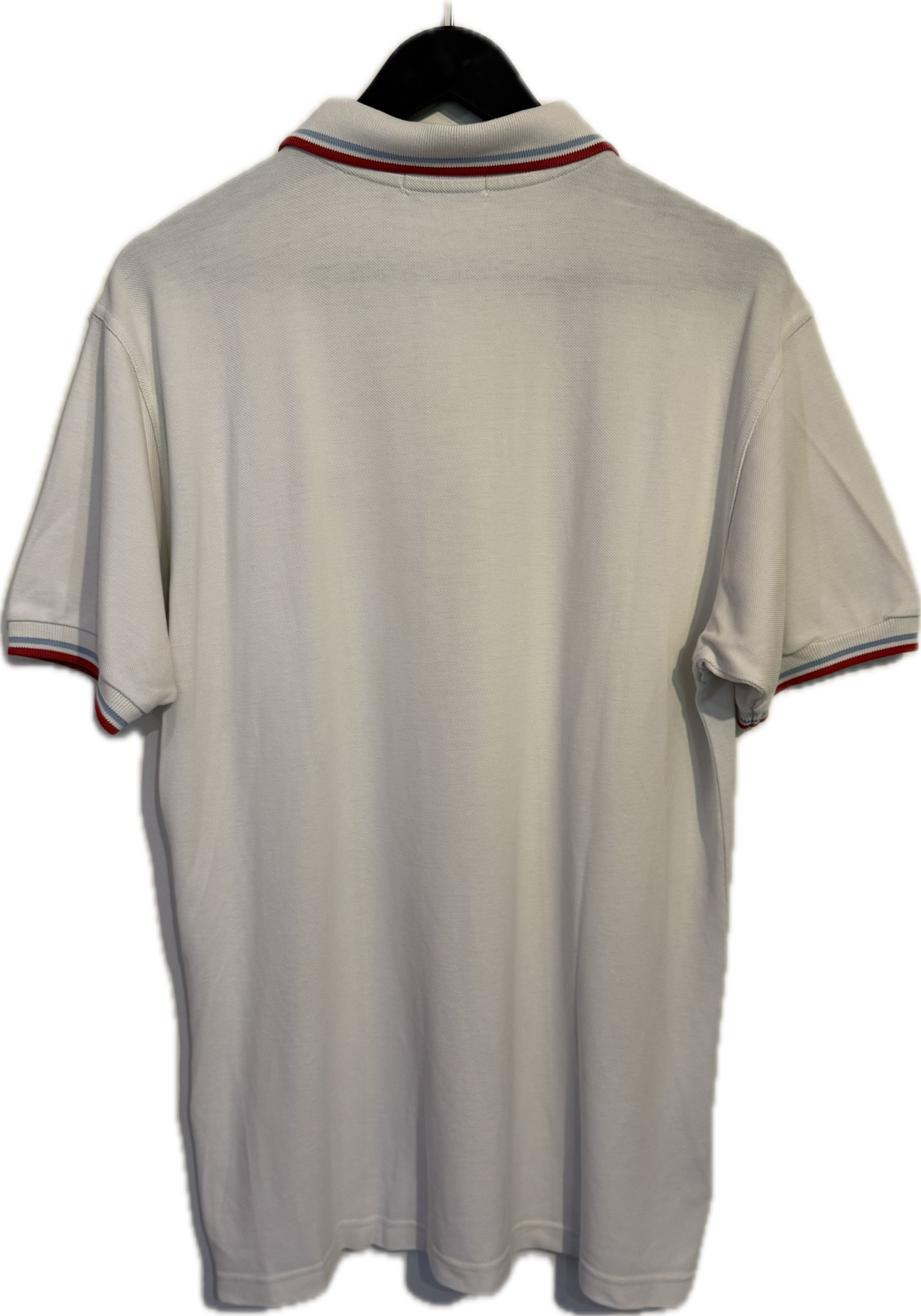 Fred Perry Polo – Weiß | Größe M | Herren Kurzarm | Baumwolle Piqué