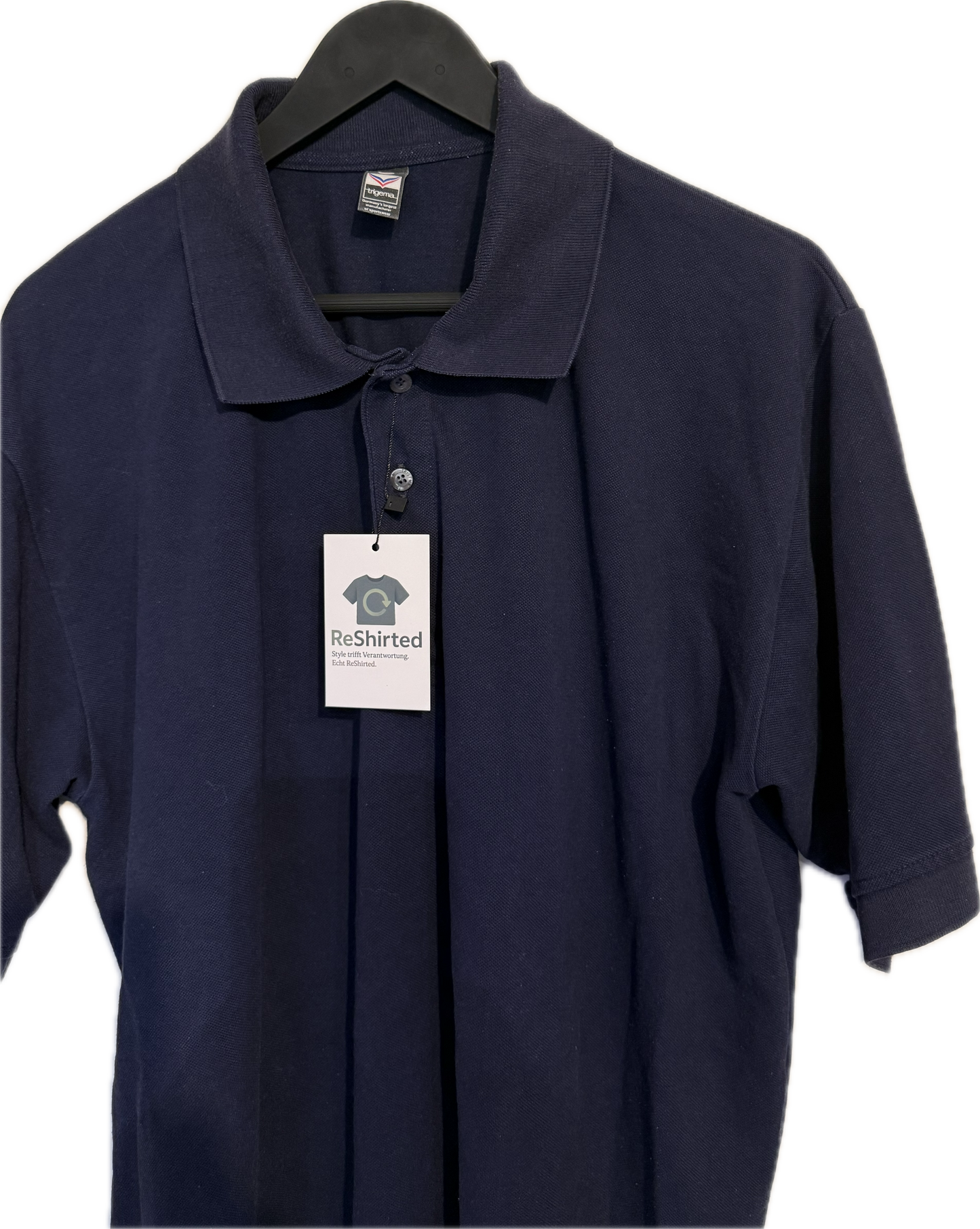 Trigema Poloshirt – Blau | Größe XL | Herren Regular Fit | 100 % Baumwolle