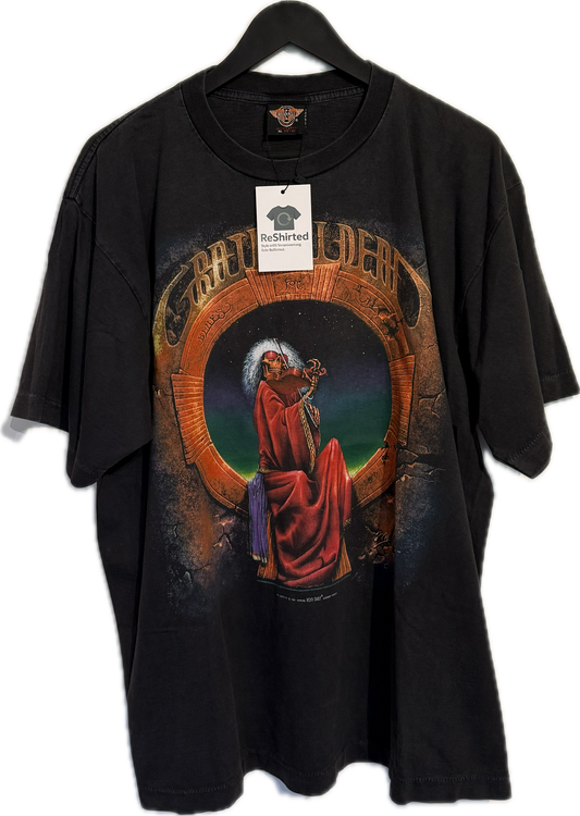 Grateful Dead T-Shirt – Schwarz | Größe XL | Herren Regular Fit | 100 % Baumwolle