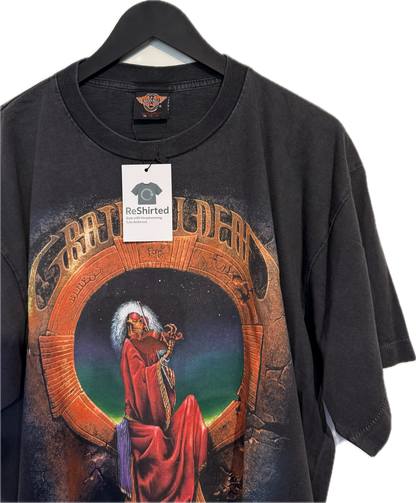 Grateful Dead T-Shirt – Schwarz | Größe XL | Herren Regular Fit | 100 % Baumwolle